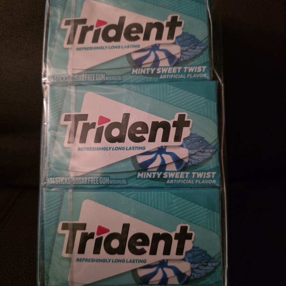 TRIDENT MINTY SWEET TWIST 12 PACKS